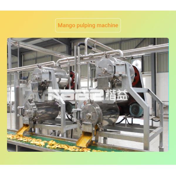 Automatic Mango Juice Production Line SS304 All Fruit Juice Making Machine