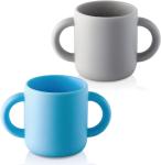 2 ears Silicone Training Cups for Baby and Kids, Toddler Learning Cups with