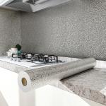 0.40mm Thickness Moisture-Proof Self Adhesive PVC Wallpaper Kitchen Wall