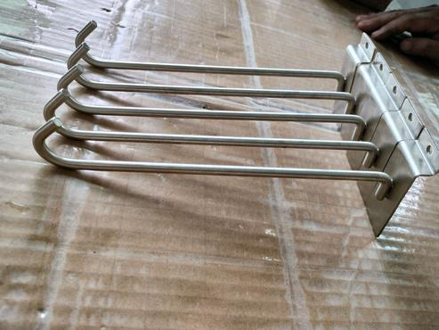 Chrome Hooks for slatwall or wire grid