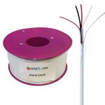 ExactCables Shielded Alarm Cable 6x0.22 2x0.75 Shield Al/Foil for Italy Market