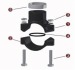 100% Material PP Compression Fittings Equal Tee Pn10 for and Long-Lasting