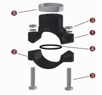 100% Material PP Compression Fittings Equal Tee Pn10 for and Long-Lasting