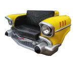 Yellow Classic Car Shape Sofa Chevy Couch Car Trunk Couch