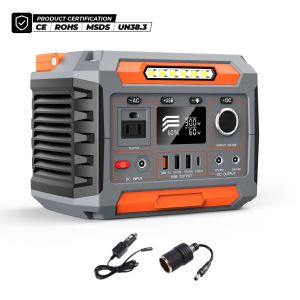 All In One Solar Generator 300W 270Wh Solar Portable Power Station For Camping