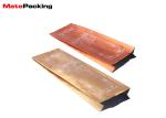 Custom Printing Kraft Paper Coffee Bags , Side Gusset Food Grade Sealable Paper