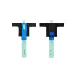 FTTH fiber optical quick adapter equipment indoor flat cable fast connector for