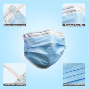 Wholesale Anti Virus Disposable Earloop Face Mask Dust Respirator Fluid Resistant from china suppliers