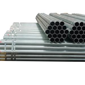 Wholesale Construction Pipe Hot Dipped Zinc Coating Steel Round GI Steel Tube for Structure Construction from china suppliers