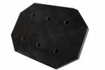 UHMW-PE Rubber Fender 1400*1200mm For Wharf Bumper Plate