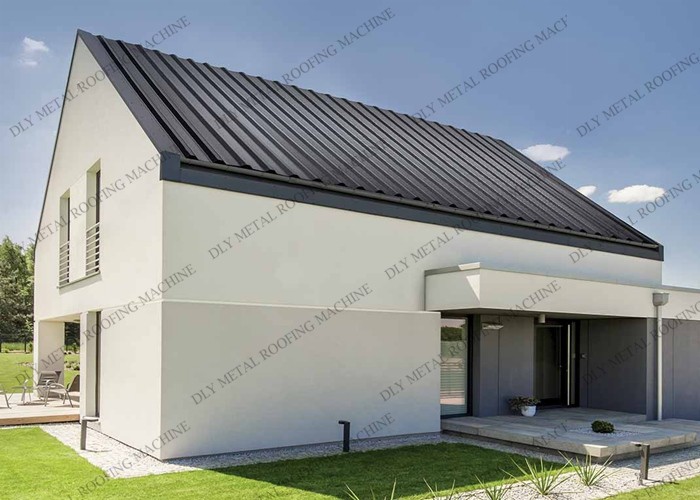 6.5T Metal Siding Forming Machine 15kw Corrugated Sheet Roof Roll Former