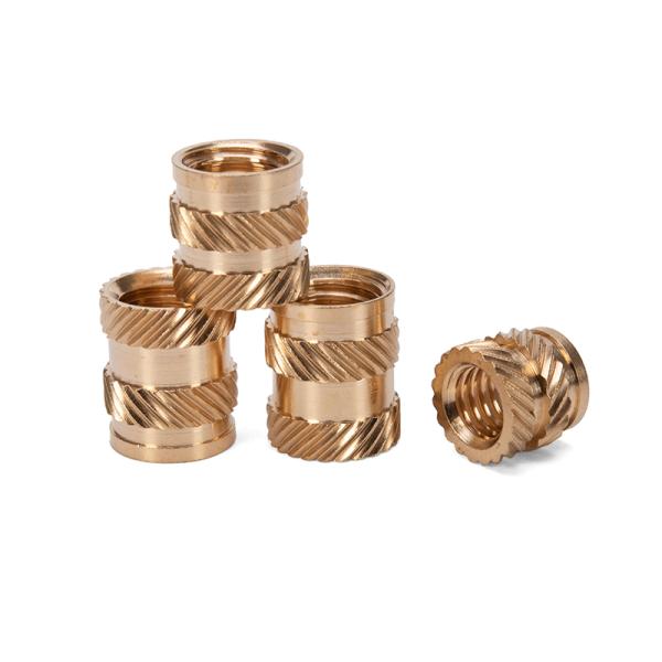 Direct High Head Knurled Brass Rivet Nut M3 M4 M5 M6 for Healthcare DIN Standard Metric Measurement System Imperial Inch
