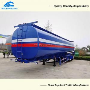 Wholesale 13 Tons Axle 40000 Liter Fuel Tanker Trailer With 4 Pcs Comdepartment from china suppliers