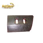 BHS TEKA SICOMA Concrete Mixer Spare Parts High Manganese Steel Mixer Liner