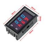 DC 0-100V Digital Ammeter Voltmeter 10A 100A Ac Voltmeter Ammeter