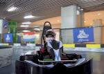 Single Motor 3000w Sport Go Kart Belt Drive 2850RPM High Speed Go Karts
