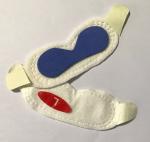 Non Woven Fabric Infant Eye Mask I Style Breathable Single Use CE FDA Listed