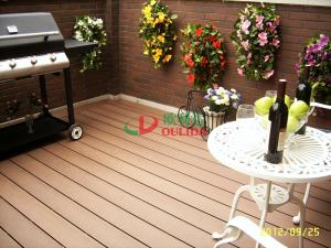 Wholesale garden wpc decking floor anti-slip,wood plastic flooring with long lifespan 20 years from china suppliers