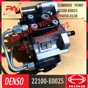 Wholesale Professional factory supply 22100-E0025 J08E diesel engine diesel fuel injection pump for excavator parts 294050-0138 from china suppliers
