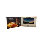 Custom Gift Digital Video Brochure , 7 Inch Lcd Screen Video Brochure