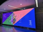 hot sale High performance indoor advertising digital P3.91500x1000mm waterproof