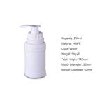 PET 250ML 12 Oz Plastic Bottles Liquid Containers For Pill Tablet Oem