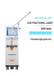 Medical use rf co2 fractional laser without side effects for vaginal tightening