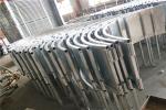 2m Steel Pipe Anti Rust Galvanized Hay Feeder Round For Cattle / Horse