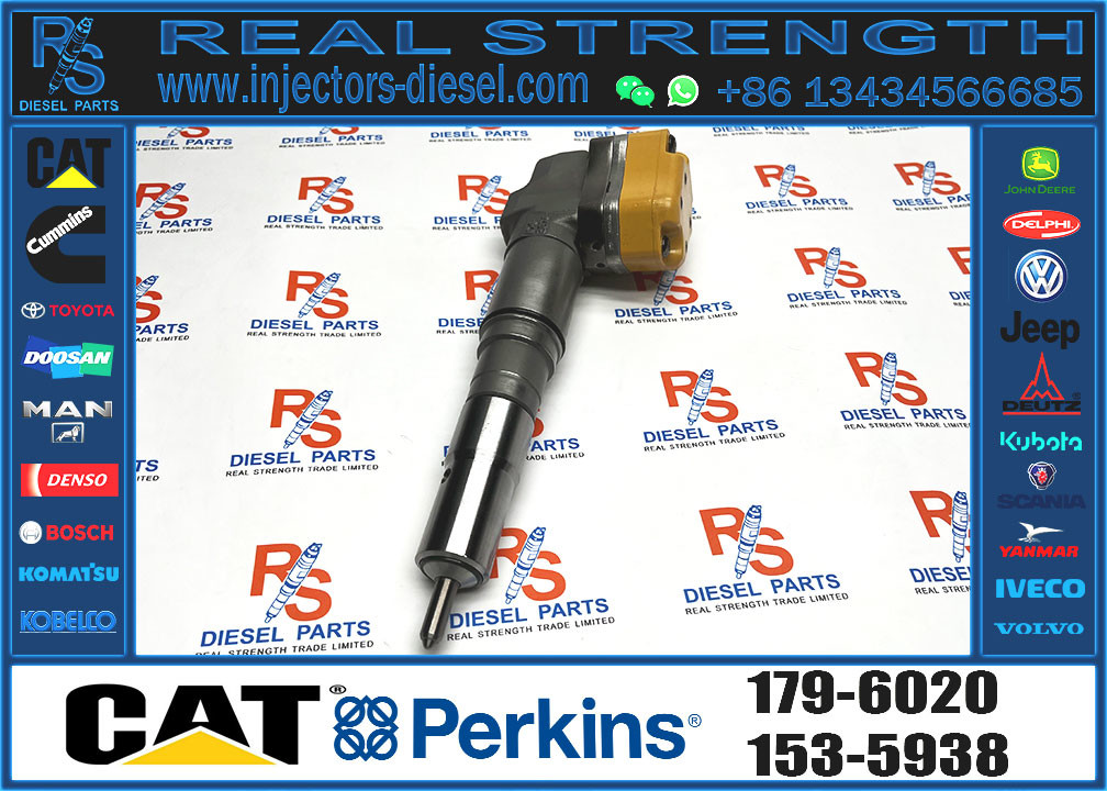 Diesel 3412E Engine Fuel Injector 174-7528 20R-4148 179-6020 173-9272 232-1173 10R-1265 173-9379