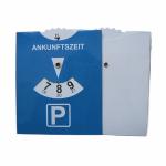 Blue Car Universal Timer Clock Parking Disc with Arrival Time Display Item No.