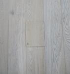 white stained brushed European Oak engineered wood flooring, color R