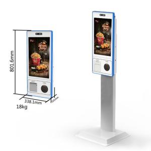 Wholesale Restaurant Windows Self Service Pos System Kiosk Square Self Checkout Kiosk from china suppliers