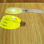 10ml Transparent Honey Spoon Plastic 149*39*11.5mm 4g Weight