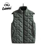 Breathable Padded Cold Weather Vest Down Puffer Utility Windproof Men Winter