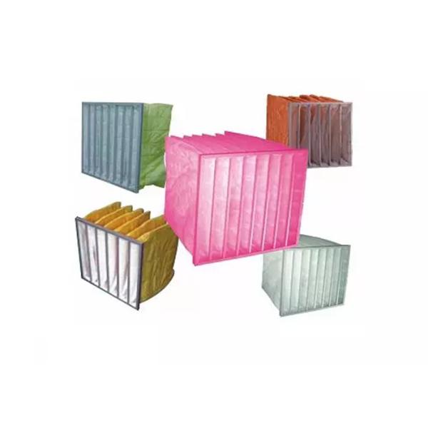 3 4 5 Pocket Air Filter Pocket F7 F8 100-250Pa Final Resistance