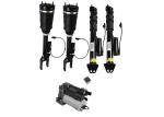 Set Of Complete Front Rear Shock Absorber Kit Air Suspension Compressor For W164