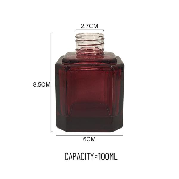 Cndustom Co-Branded Glass Aroma Diffuser Bottles- ISTA 3A Certified 30% Stronger for Hotels & Resorts