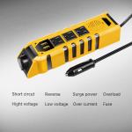 Smart Power Inverter For Car 12 Volt Car 150W 120Volt Inverter To 150W Dc 12V To