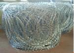 Electro Galvanized Concertina Razor Barbed Wire Razor Tape 12 Gauge in Stock