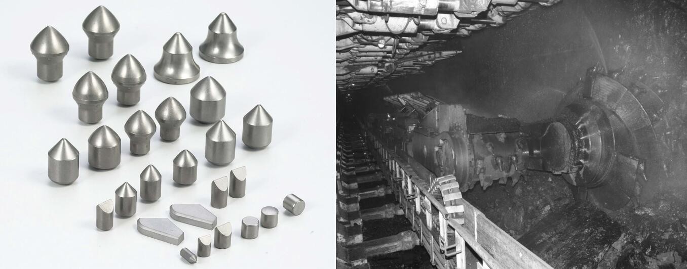 Abrasion Resistant Machinery Spare Parts Tungsten Carbide Button Bits