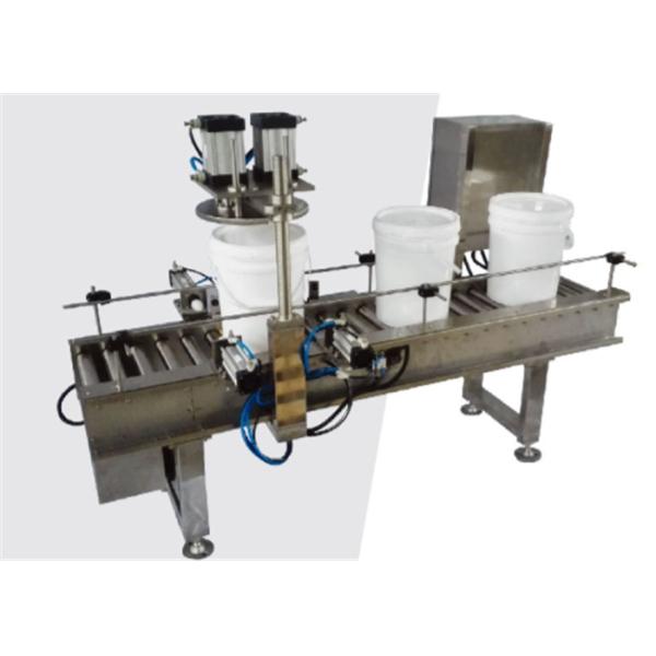 Auto Weighing Filling Production Line For Liquid Touch Screen Operation