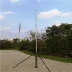 Tripod 15M Hand Push Sectional 10KG Portable Antenna Mast