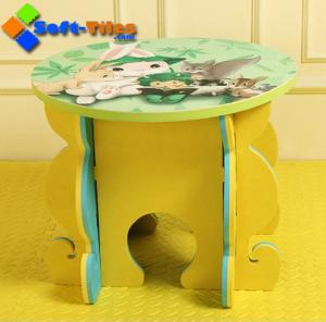 Wholesale CE Certified Kids Foam Toy Eva Diy Children Study Table And Chair from china suppliers
