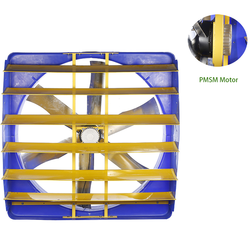 72" Covers Circulation BLDC Motor Cooling Fan For Poultry House