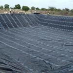 Textured Hdpe Geomembrane 1.0-2.5mm thick Sheet for Landfill or Pond Liner or