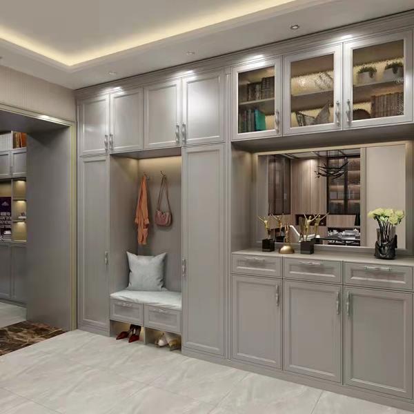 OEM Lacquer Finish Shoe Storage Cupboard Furniture Slim Shoe Rack Hallway