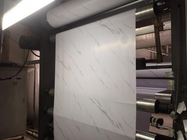 Hot Transfer Foil Decorative Door Film For PVC Ceiling Panels High Saturation