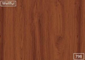 Wholesale Brown Wood PVC Furniture Film 1000mm For Vinyl Dry Back Flooring from china suppliers