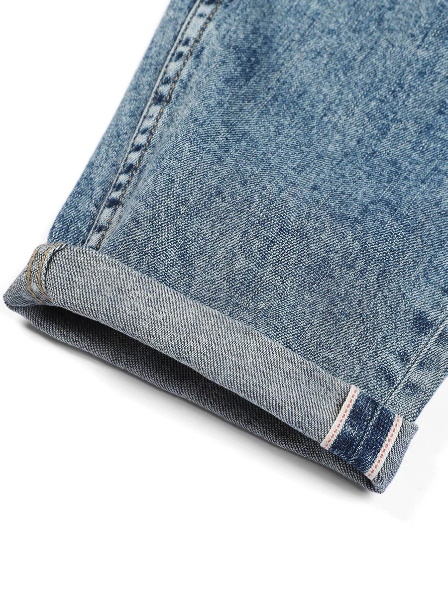Shrink Resistant Bulk Cotton 10 Oz Denim Fabric Super Wide Width 180cm