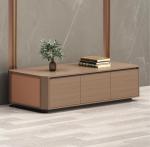 Light Luxury Rectangular Coffee Table Living Room Black Rock Plate Tea Table